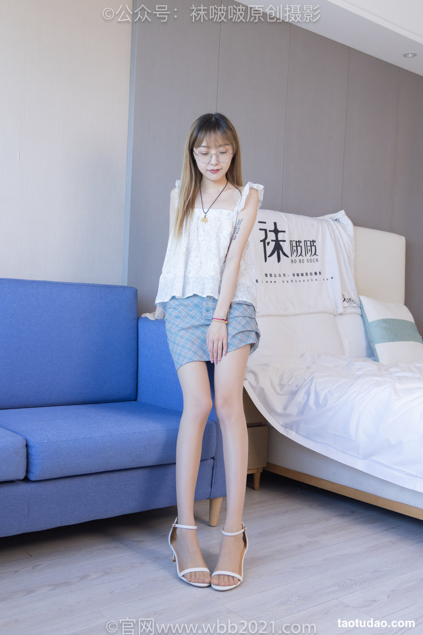 BoBoSocks袜啵啵 积分限定作品030 稚予-高跟凉鞋、肉丝、裸足