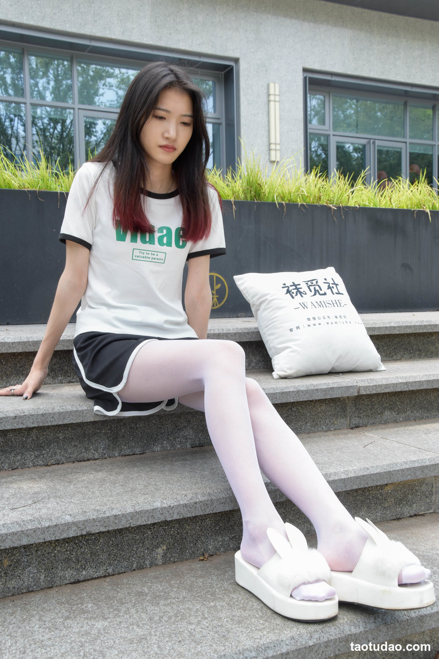 袜觅社 NO.028 奶茶