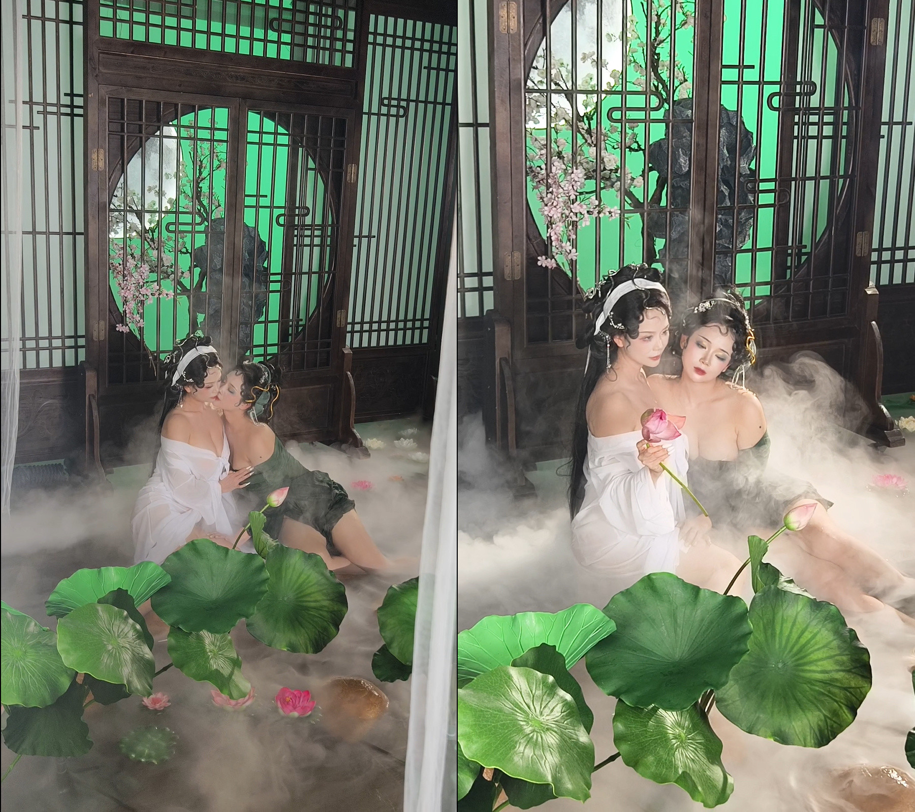 玫瑰我爱你&南乔 青蛇闺蜜 拍摄花絮 [121P+1V-2.01G]