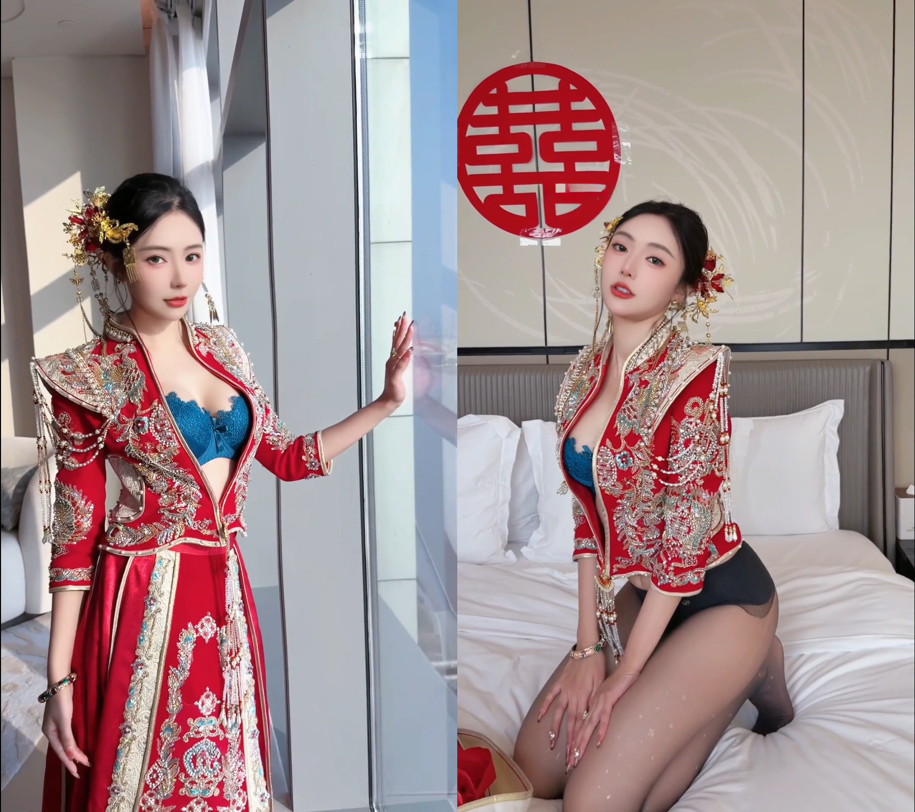 王馨瑶yanni 新娘秀禾 拍摄花絮