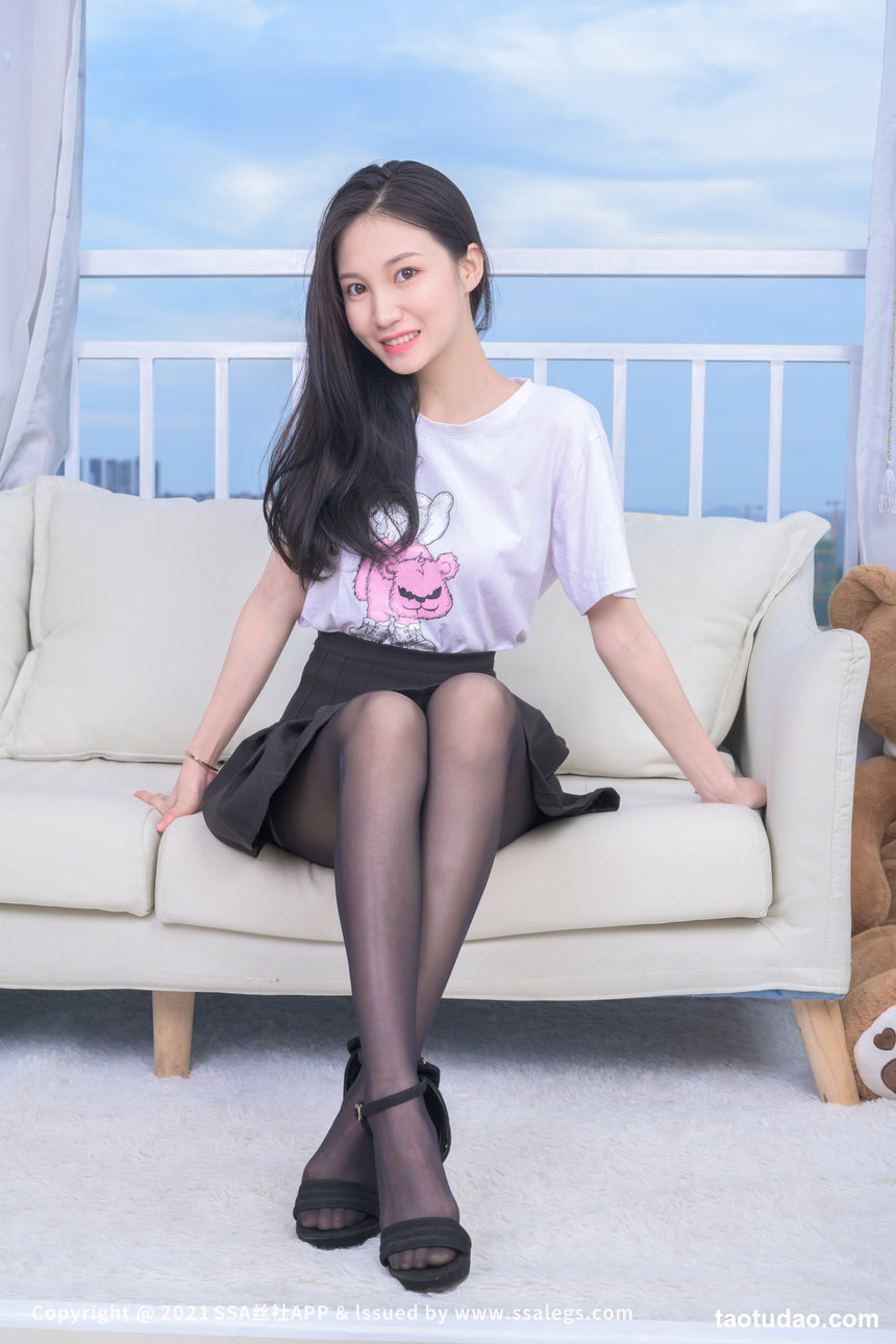 [SSA丝社]超清写真 No.806 模特晶晶的浪莎丝袜（上）