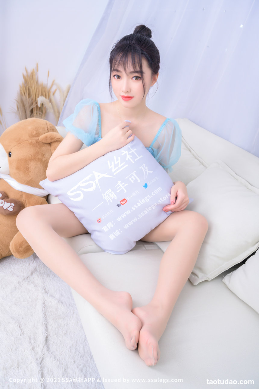 [SSA丝社]超清写真 No.809 模特思甜的绫丝袜美足（下）
