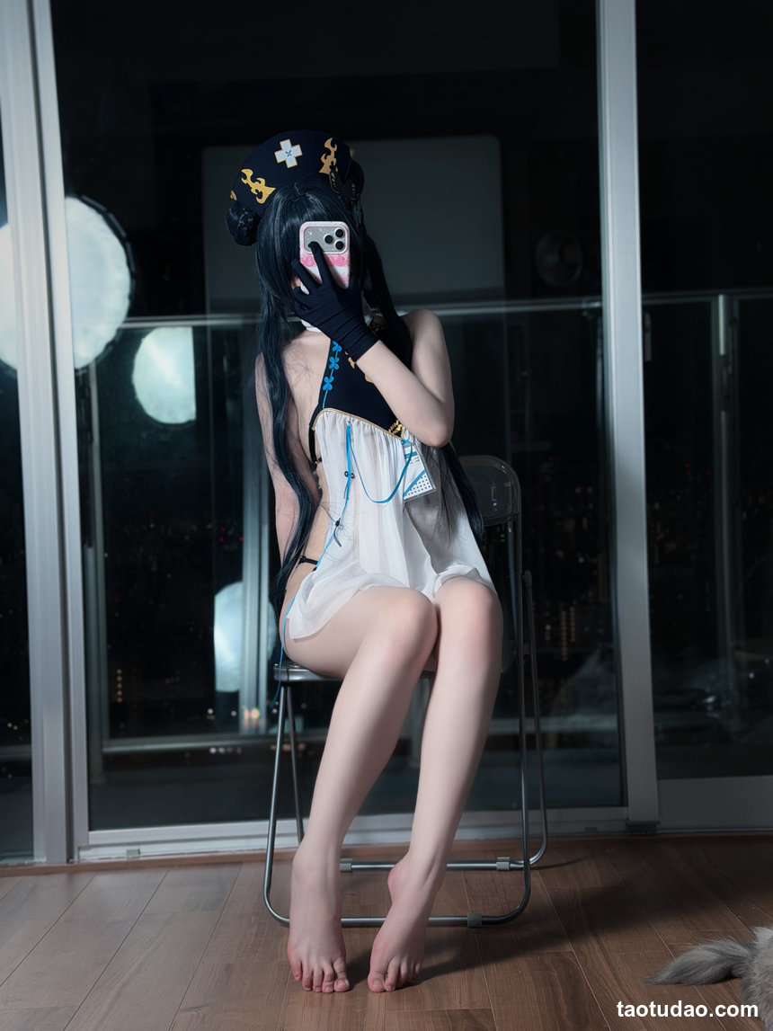 幼愛Youmeko – NO.047 kisaki see through dress with thongs 妃咲连衣裙丁字裤