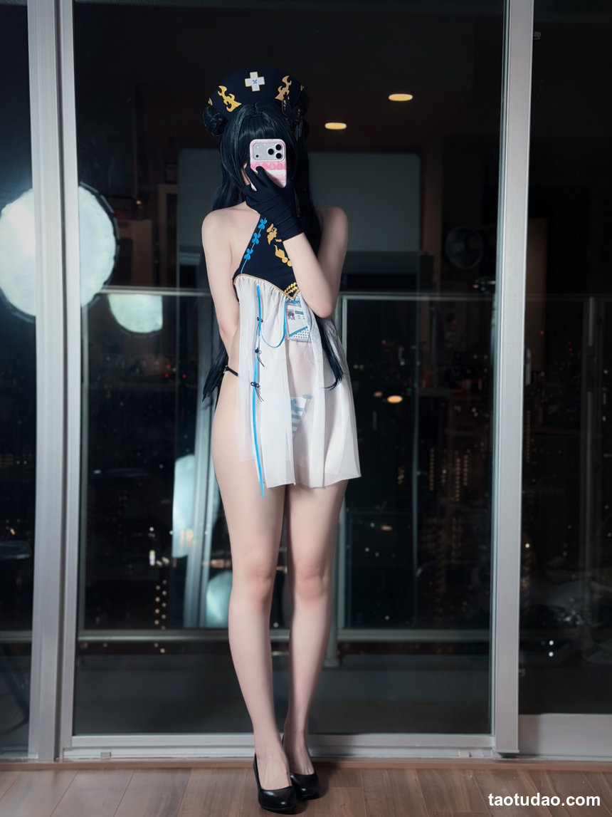 幼愛Youmeko – NO.047 kisaki see through dress with thongs 妃咲连衣裙丁字裤